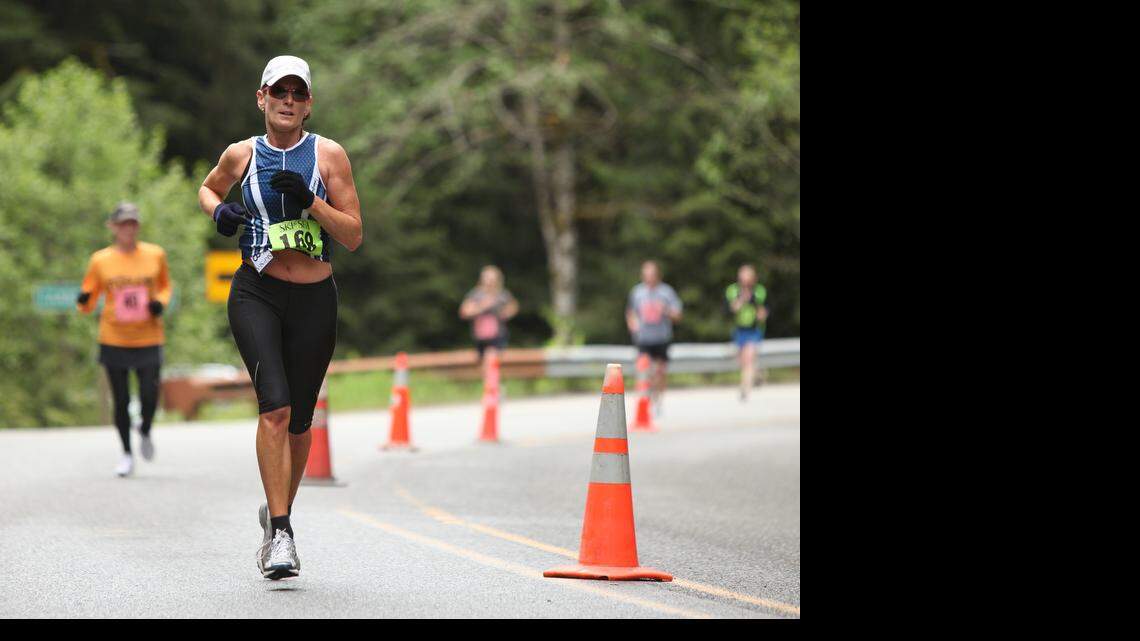 How it works: Runners' legs take a pounding coming down off mountain