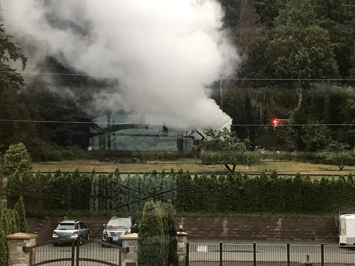 A Whatcom County house in the 900 block of Chuckanut Drive that already had a 30-year history with fire, including a destructive blaze in April, burned yet again Thursday morning. The cause is under investigation.