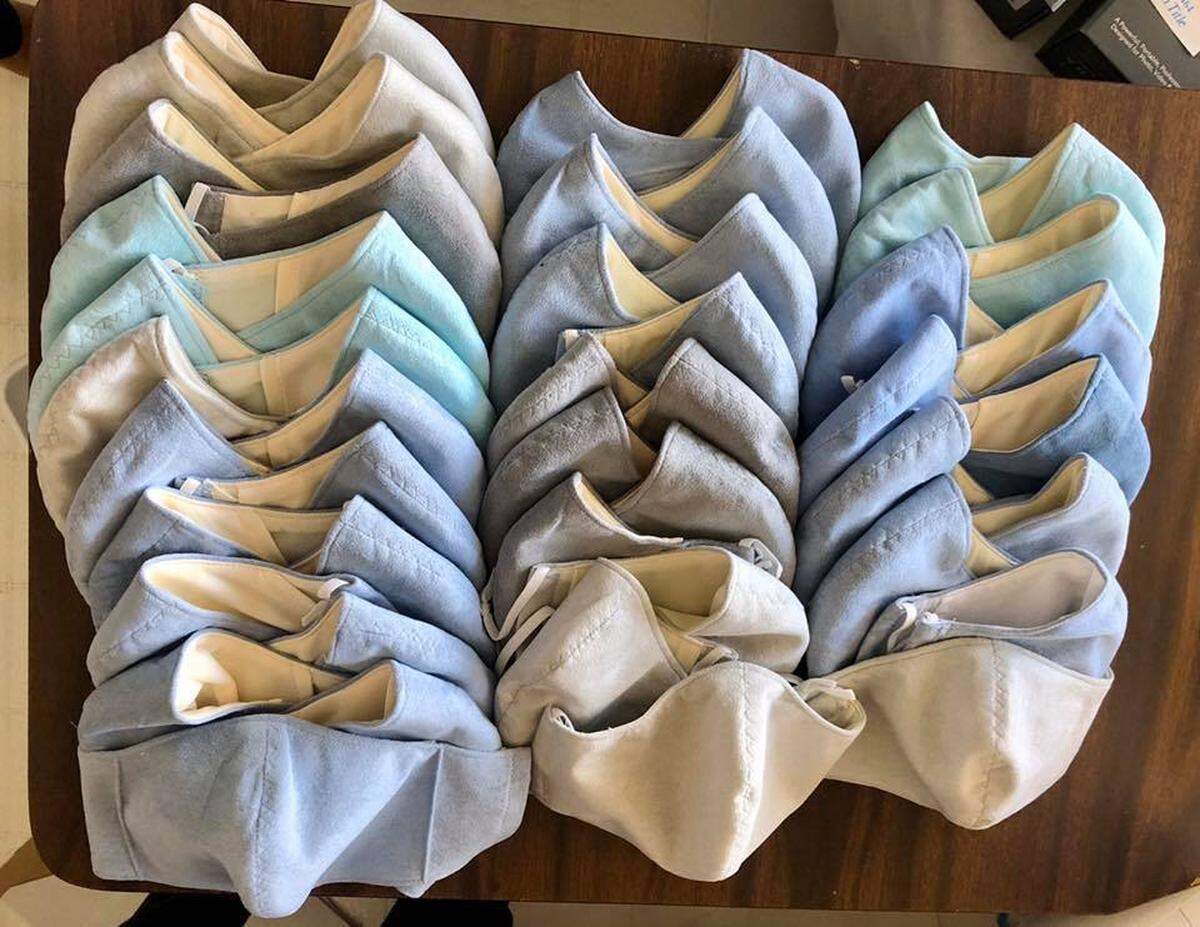 A Bellingham family donated 100 homemade, protective masks to St. Joseph hospital in Bellingham in memory Dr. Ming Ho Yu. More masks are being sold to benefit a scholarship at WWU’s Huxley College.