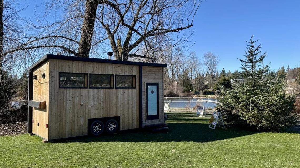 A privately-operated sauna is set to open at Bellingham lakeside park