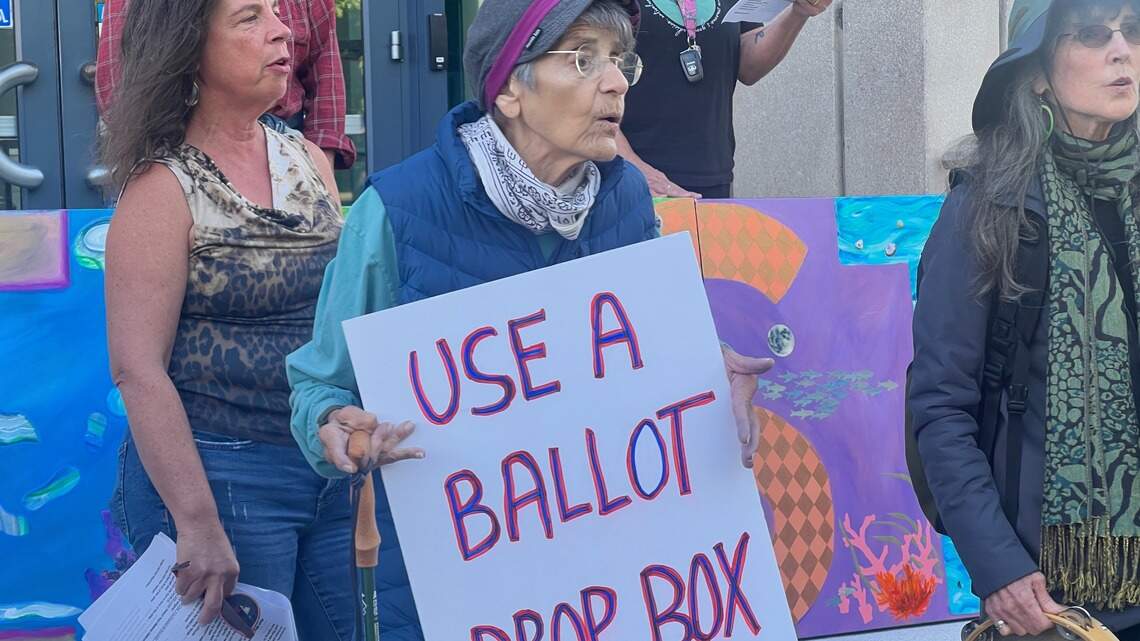 Singing Resistance Whatcom begins weekly election-protection rallies