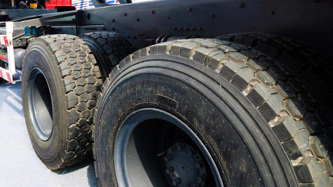 The bonus lane: It’s illegal, but where else are trucks going to park?