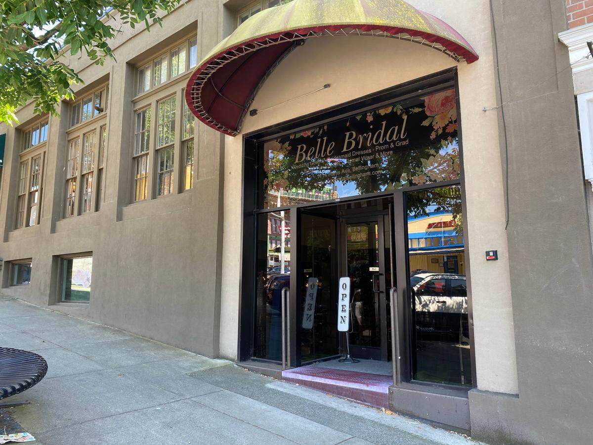 Belle Bridal recently moved from its downtown location to 1114 Harris Ave., in Finnegan’s Alley, in Fairhaven.