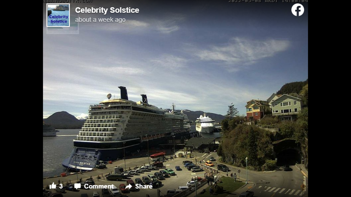 One of the passengers on the Celebrity Solstice cruise ship fell overboard in the middle of the night and vanished on May 17, according to the U.S. Coast Guard.