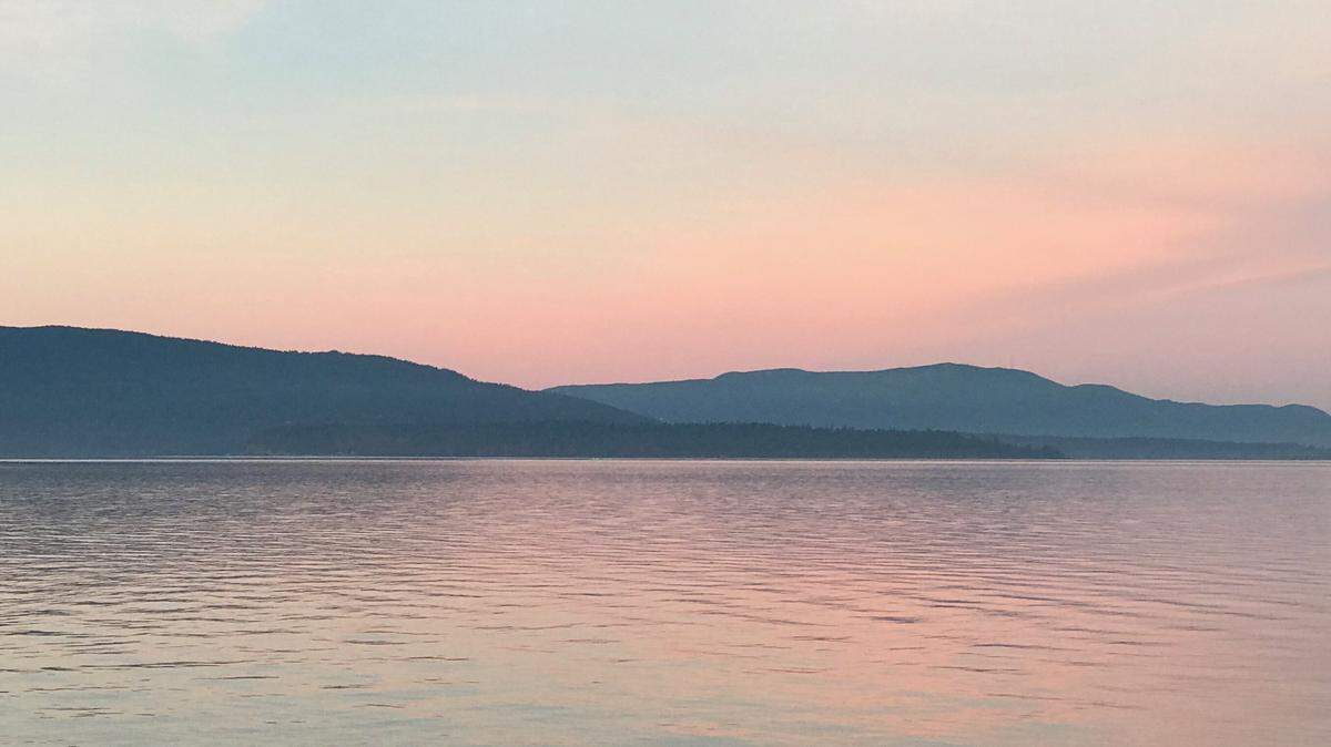 Despite the gorgeous skies over Bellingham Bay Sunday morning, the Northwest Clean Air Agency issued a Stage 2 air quality burn ban for the Columbia Valley area in Kendall after cold, stagnant air settled on the region, preventing smoke from wood burning from clearing out.