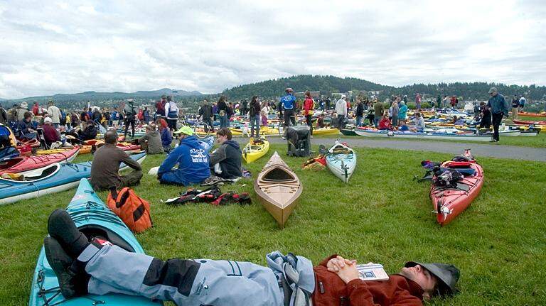 2007 Ski to Sea Race:<br></br>Kayak leg