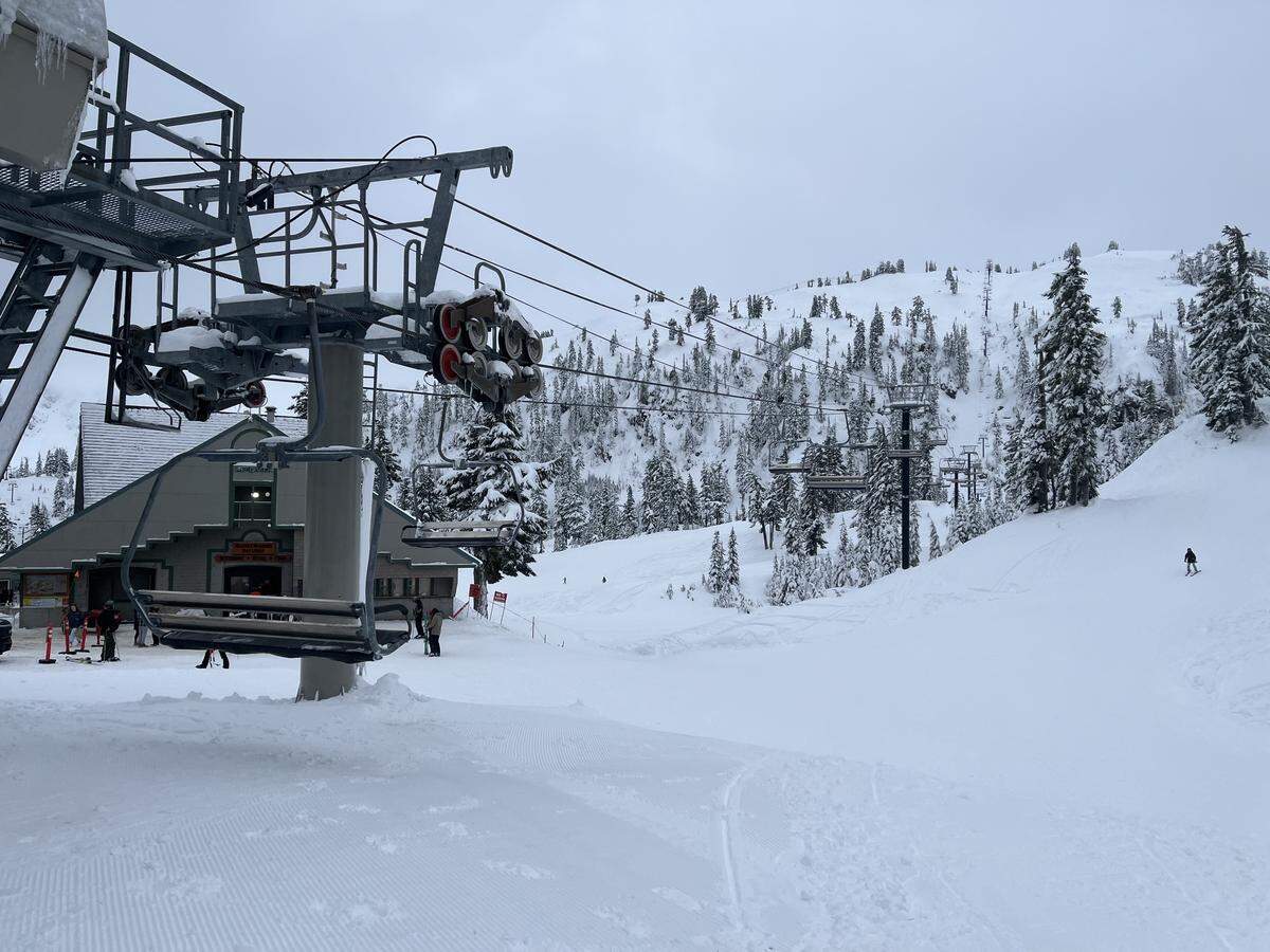 Heather Meadows Day Lodge at the Mt. Baker Ski Area on December 28, 2025, in Deming.