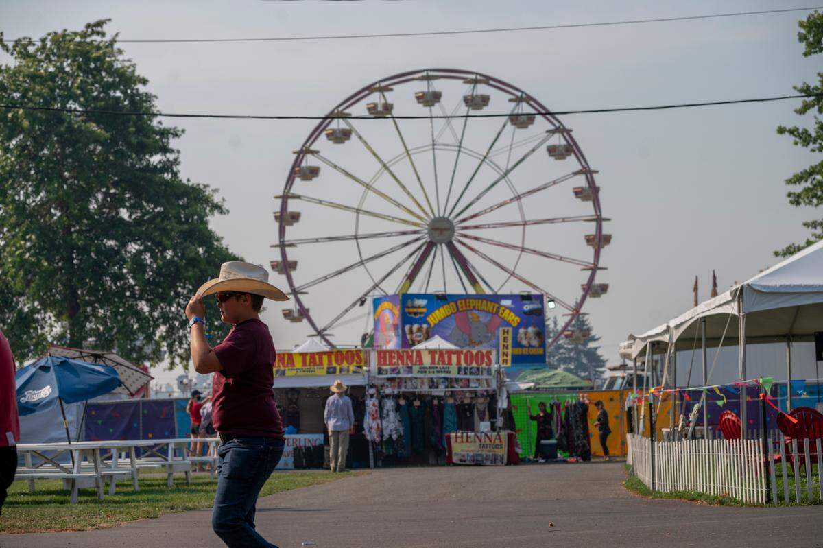 The Northwest Washington Fair, open Thursday, Aug. 12, to Saturday, Aug. 21, in Lynden, includes animal exhibits and the Lynden PCRA Rodeo.