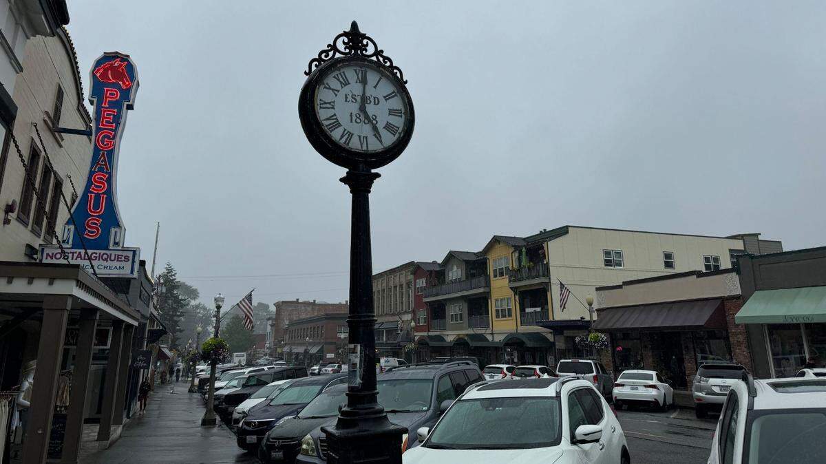 1st street of downtown Snohomish, Wash. on Aug. 23, 2024