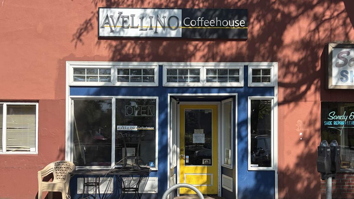 Avellino Coffeehouse at 1329 Railroad Ave. in Bellingham, Wash. on July 14, 2026.