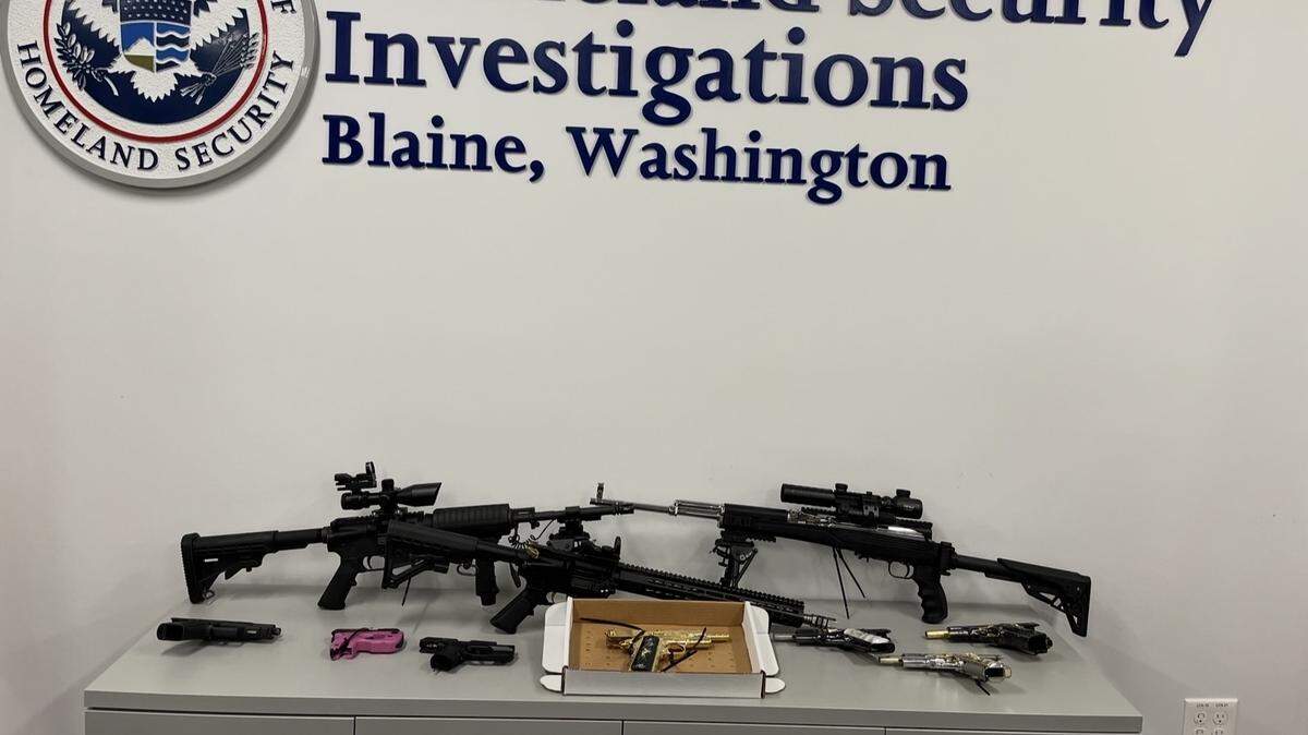 Law enforcement seized weapons and ammunition from the residences of individuals accused of trafficking more than 20 pounds of cocaine in Bellingham.