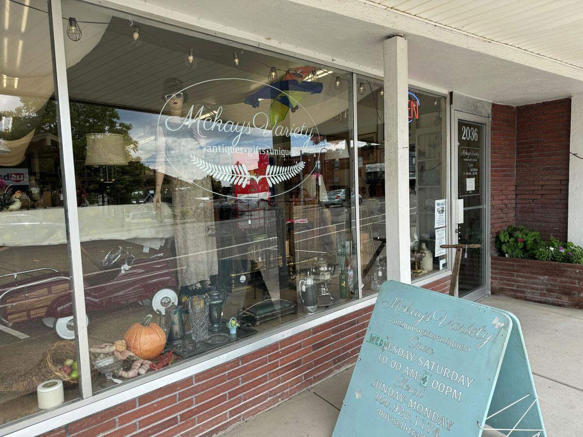 McKay’s Antiques & Variety on Wednesday, June 26 at 2036 Main St. in Ferndale, Wash.