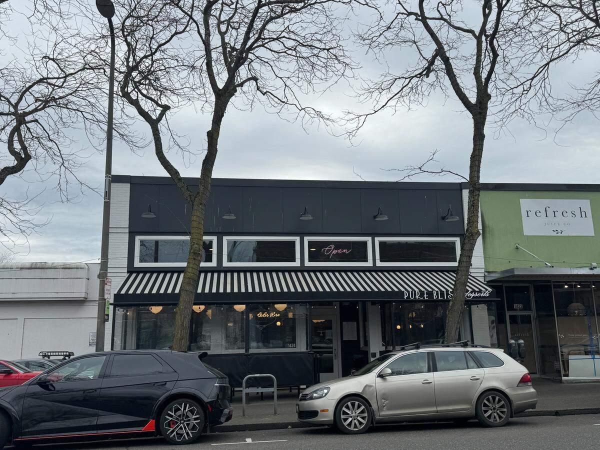 Pure Bliss Desserts at 1424 Cornwall Ave. in downtown Bellingham.