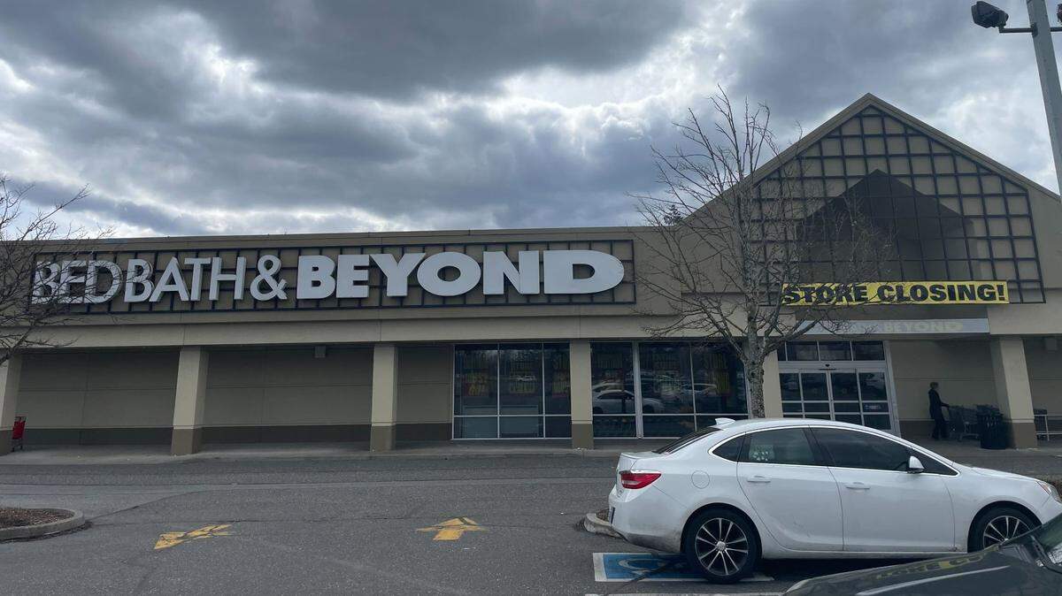 The Bed Bath and Beyond store, on Wednesday, April 5, is preparing to close at 4255 Meridian St. in Bellingham.