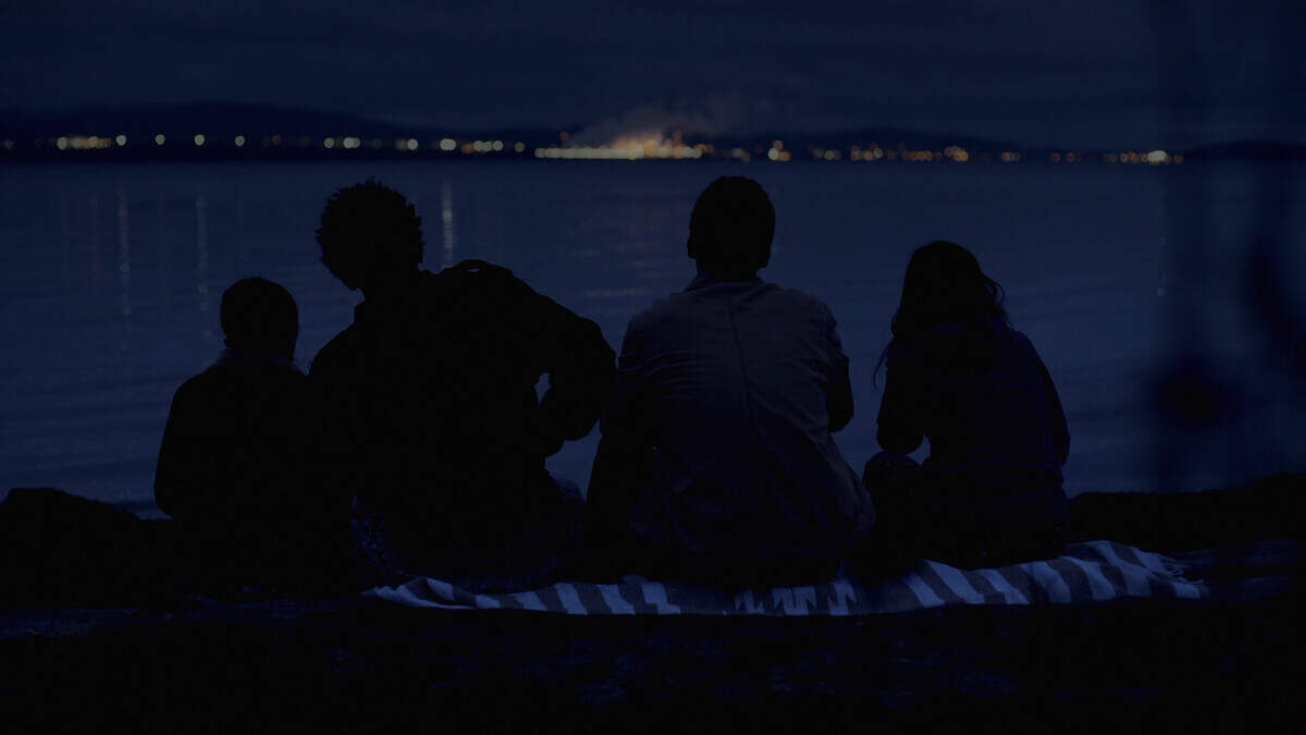 Taigé Lauren, Allen Miller III, Keenan Ward, Rheanna Atendido in “Skagit.”