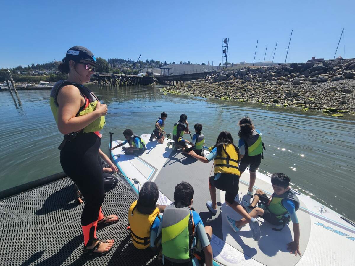 The Vamos Outdoor Project partners with several local organizations such as the Mt. Baker Ski Area, the Whatcom Mountain Bike Coalition and the Community Boating Center to give children of migrant workers a chance to experience outdoor recreation in Whatcom County.