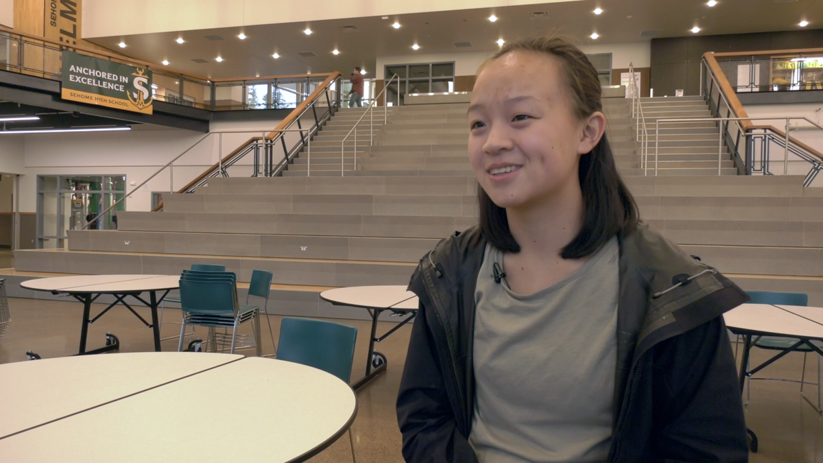 Yoshimi Lin, a junior at Sehome High School, said the new school will motivate students to learn.