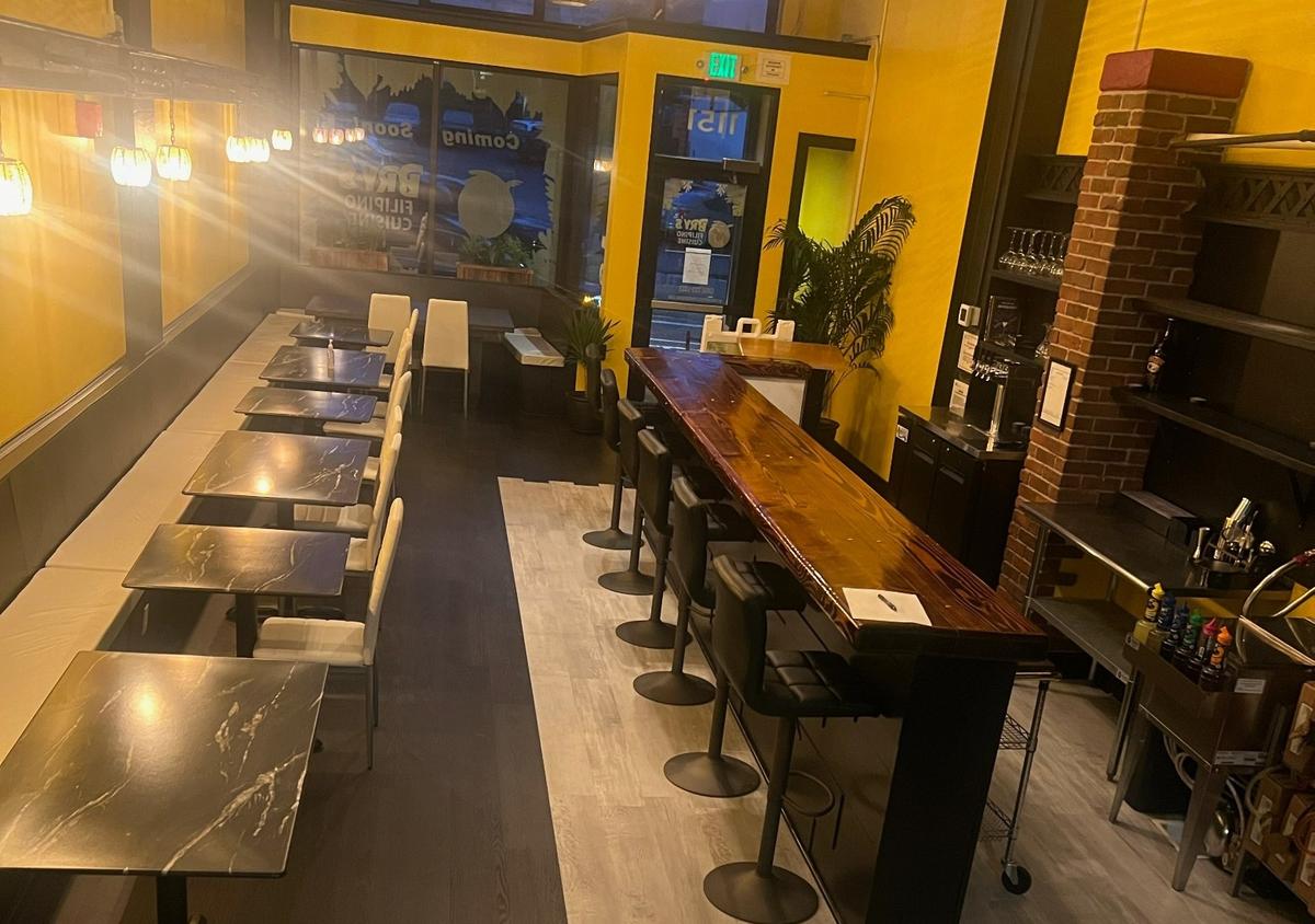 Bry’s Filipino Cuisine restaurant under construction at 1151 N State St. in Bellingham, Wash. with plans to open in 2024.
