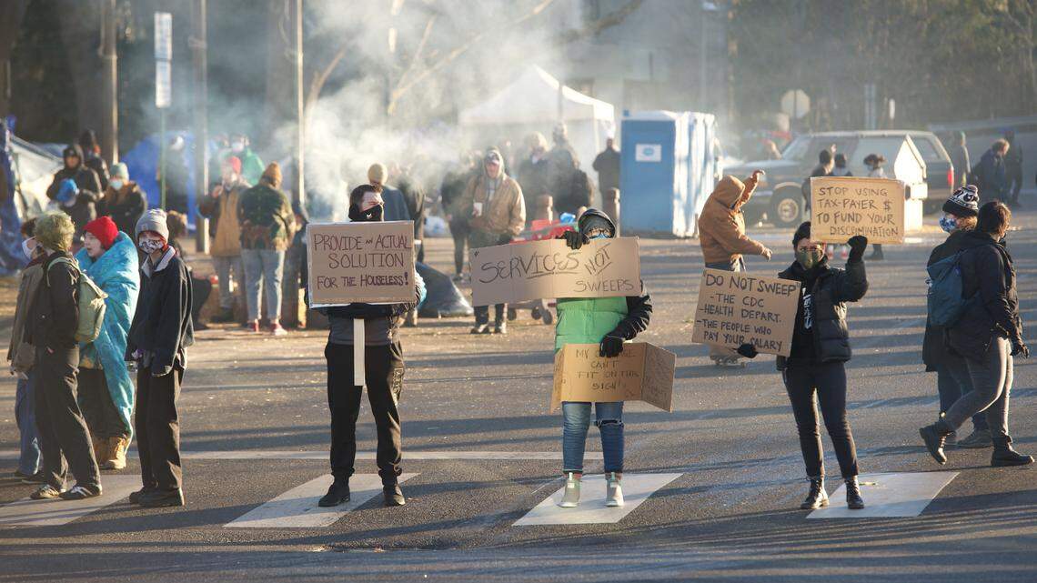 Bellingham moves forward with plans to end temporary tent encampment at City Hall