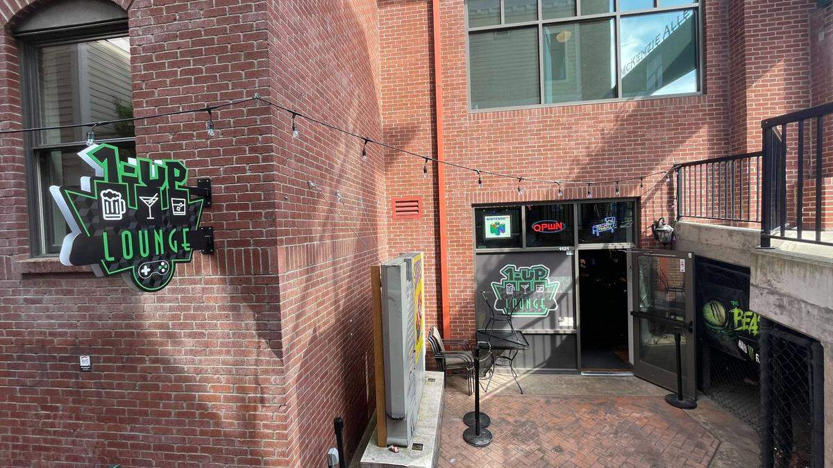 Pin-Up Arcade bar, a cocktail lounge with pinball machines and games will open in Bellingham, Whatcom County soon by the owners of 1-Up Lounge. The 1-Up Lounge, a gaming bar on Thursday, Sept. 7, 2023 at 1121 McKenzie Ave. in the historic Fairhaven neighborhood of Bellingham, Wash.