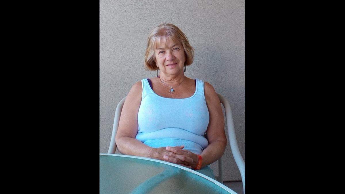 Julie Montague-Ayers, 67, in Hawaii in October 2022. She was found dead on Sunday, April 2, after being missing for almost a month in Maple Falls.