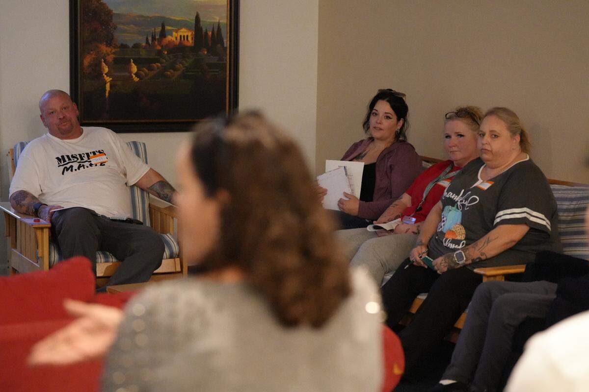 Representatives of the organization Misfits MADE attended a meeting Dec. 9 in Bellingham for service providers and advocates of unhoused individuals.