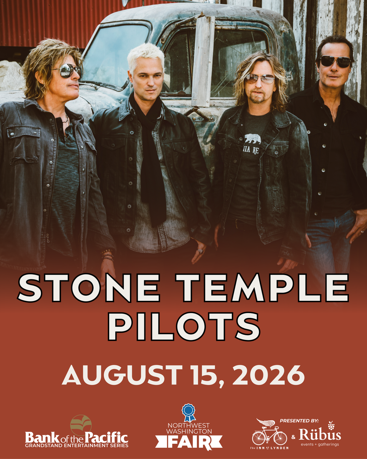 Stone Temple Pilots will perform at the Northwest Washington Fair in Lynden on Aug. 15.