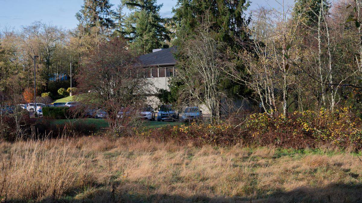 An empty field was recently purchased by the Whatcom Hospice Foundation adjacent to the Hospice House on Douglas Avenue in Bellingham.