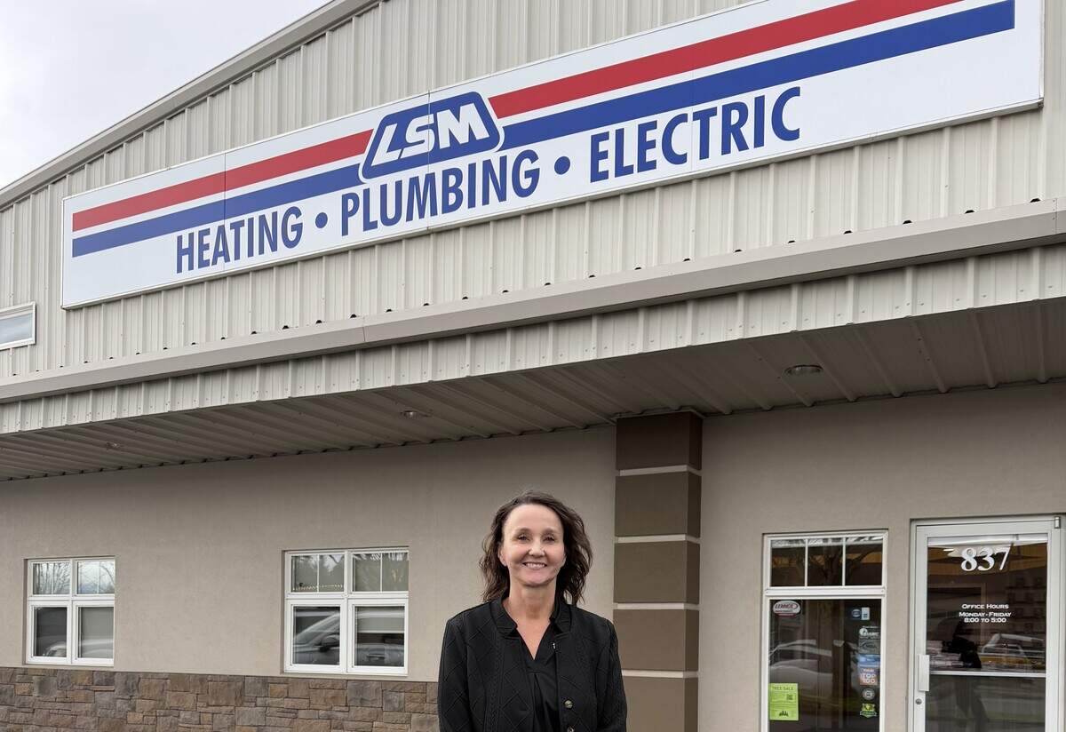 Bobbi Kreider, president and Chief Financial Officer at LSM Heating Plumbing Electric -- formerly known as Lynden Sheet Metal.