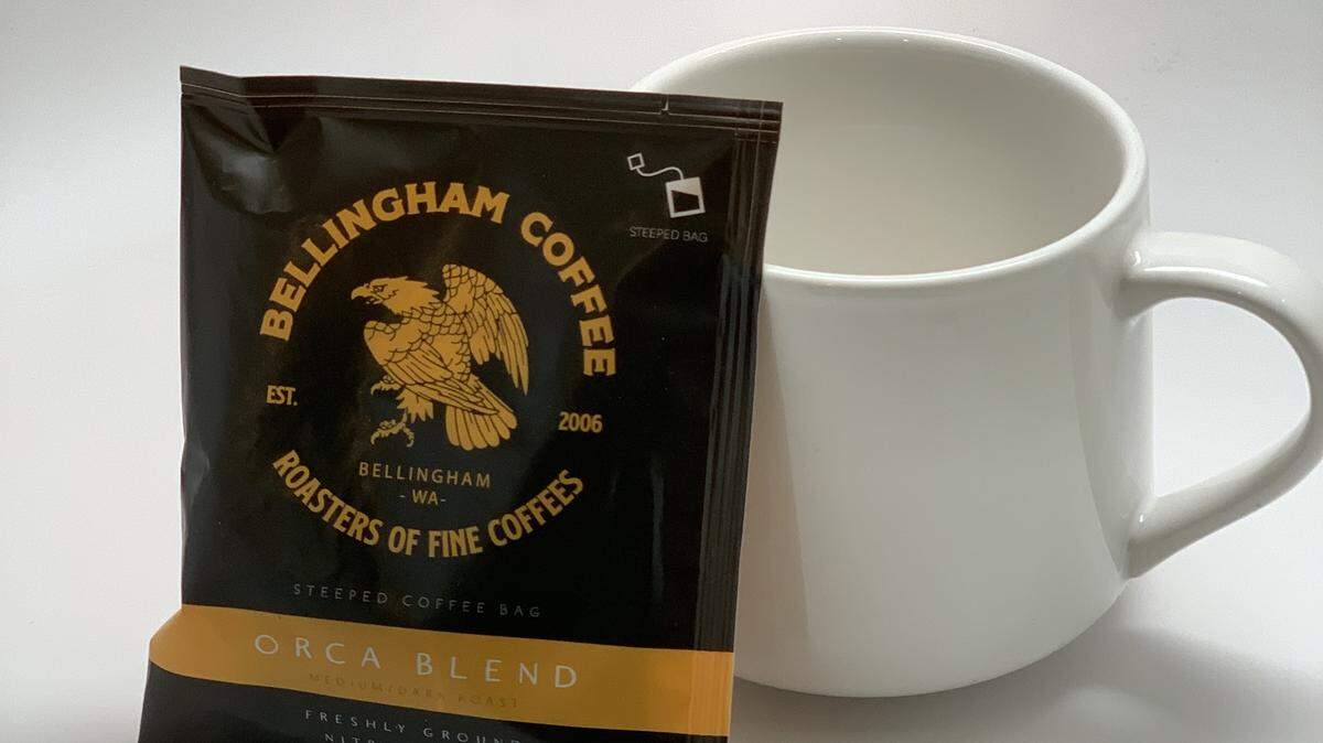 Bellingham Coffee Roasters now has a single-serving packet for coffee on the go.