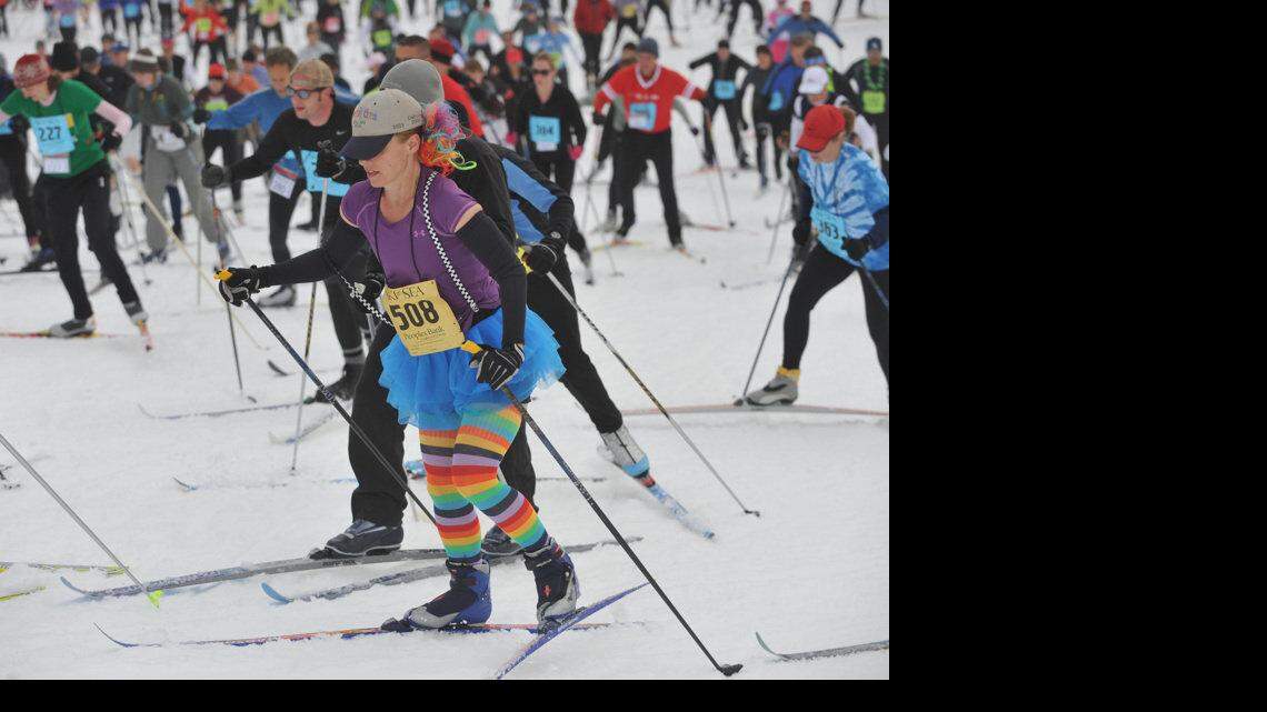 How it works: Cross-country skiing leg starts with a blast