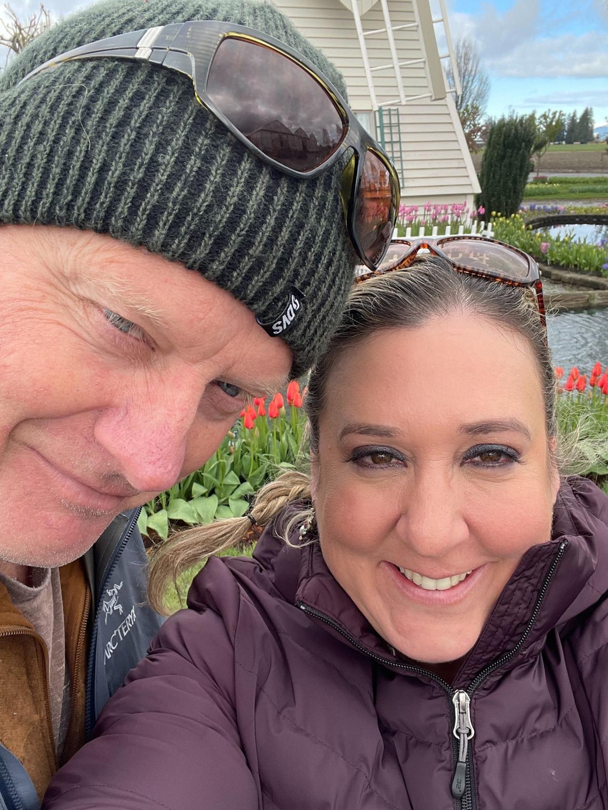 Rob and Becky Lawrance in a family photo. Rob Lawrance died of an apparent heart attack while riding in the Ski to Sea cyclocross race Sunday, May 29.