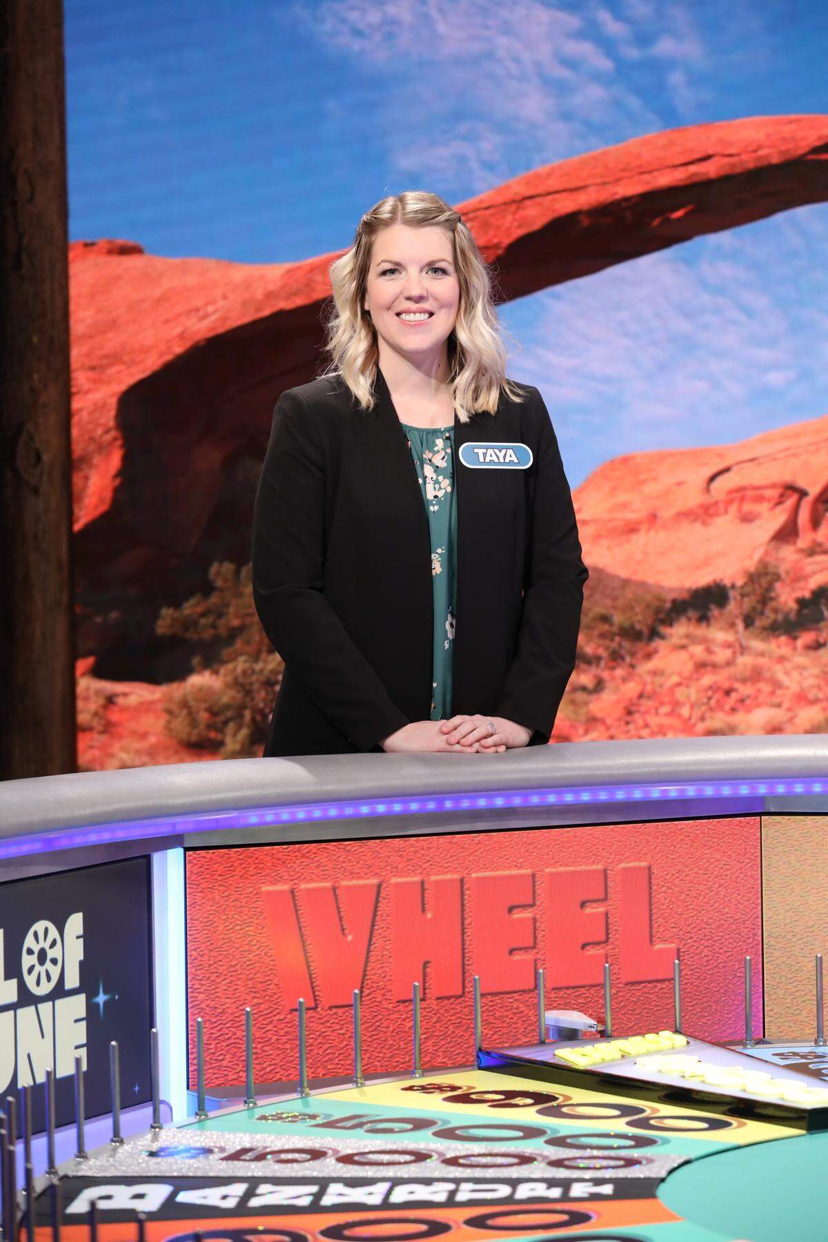 Ferndale resident Taya Somes will be a contestant competing on the “Wheel of Fortune” episode airing Wednesday evening.