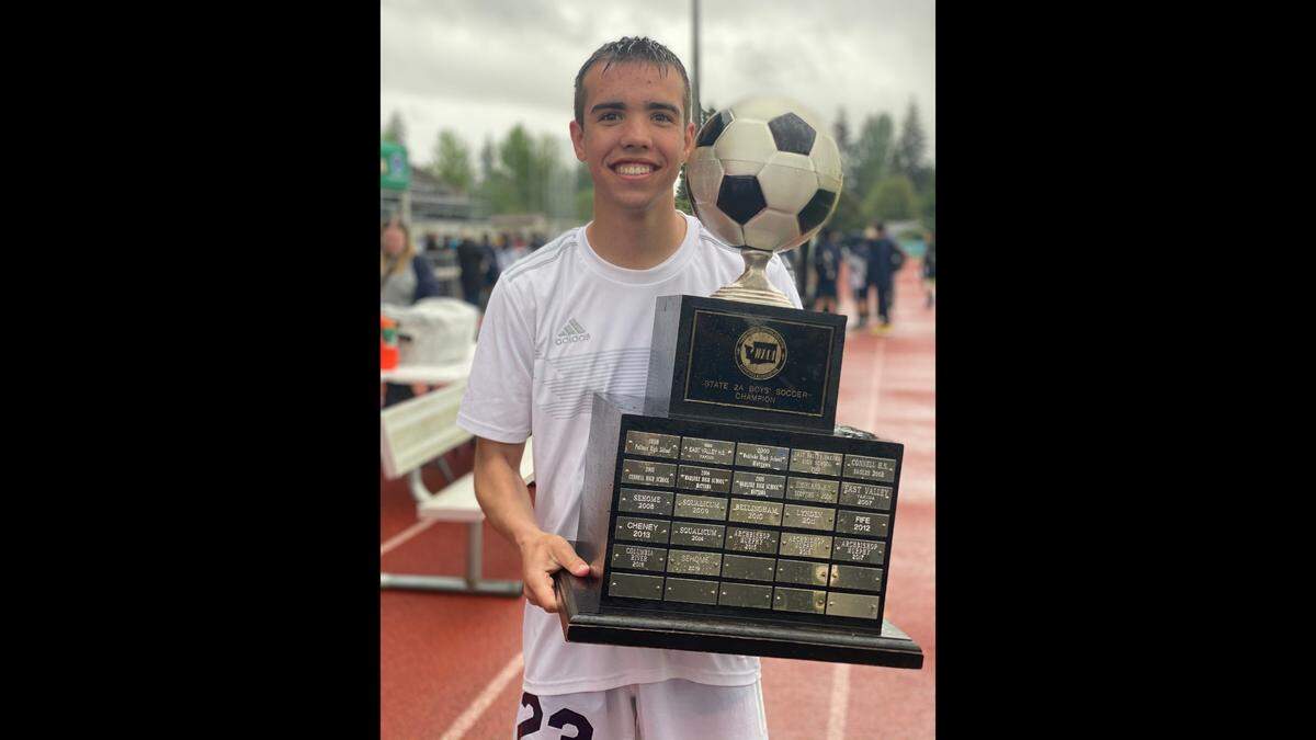 Squalicum High School graduate Jordan Voigt of Bellingham was voted as the most impressive senior boy athlete in The Bellingham Herald’s 2022 spring sports poll. Voigt will play soccer at Division III Whitworth College after earning a 3.9 grade-point average at Squalicum.