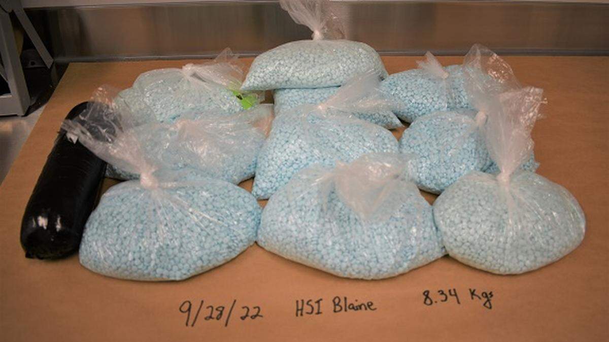 More than 75,000 fentanyl pills worth more than $100,000 were seized in an undercover operation in Whatcom County that stretched over two months, according to a statement from the U.S. Justice Department in October 2022.