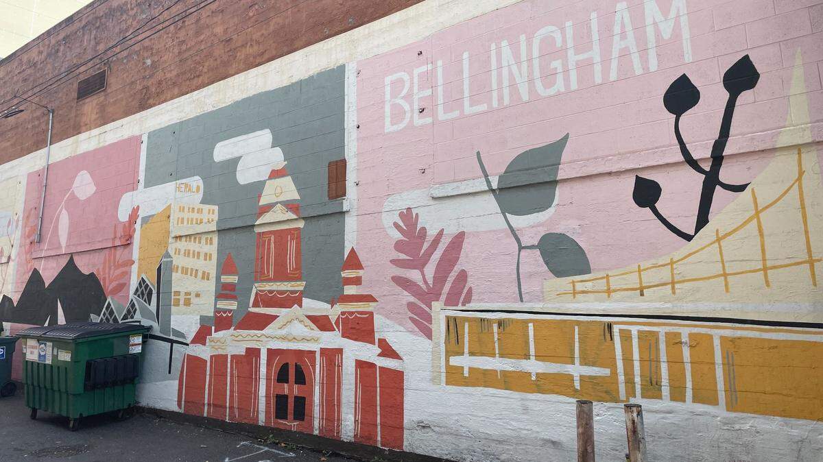 Bellingham, WA has many events in February, such as trivia, ghost tours, markets & live music. Your guide to Whatcom County events. A painted mural by Annabelle Barrett in the Commerical St. alleyway on Thursday, Sept. 7, 2023 in downtown Bellingham, Wash.