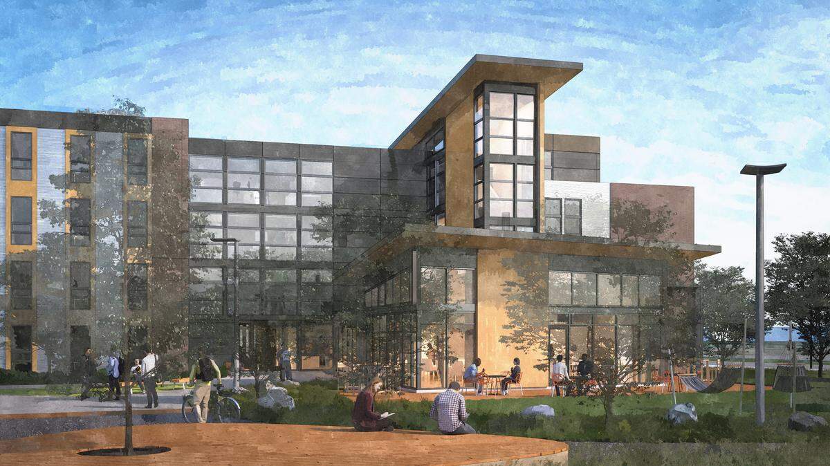 Whatcom Community College started construction of its first on-campus housing this September. The $28-million project will house 230 to 240 students. It is expected to be ready for students in August 2020.