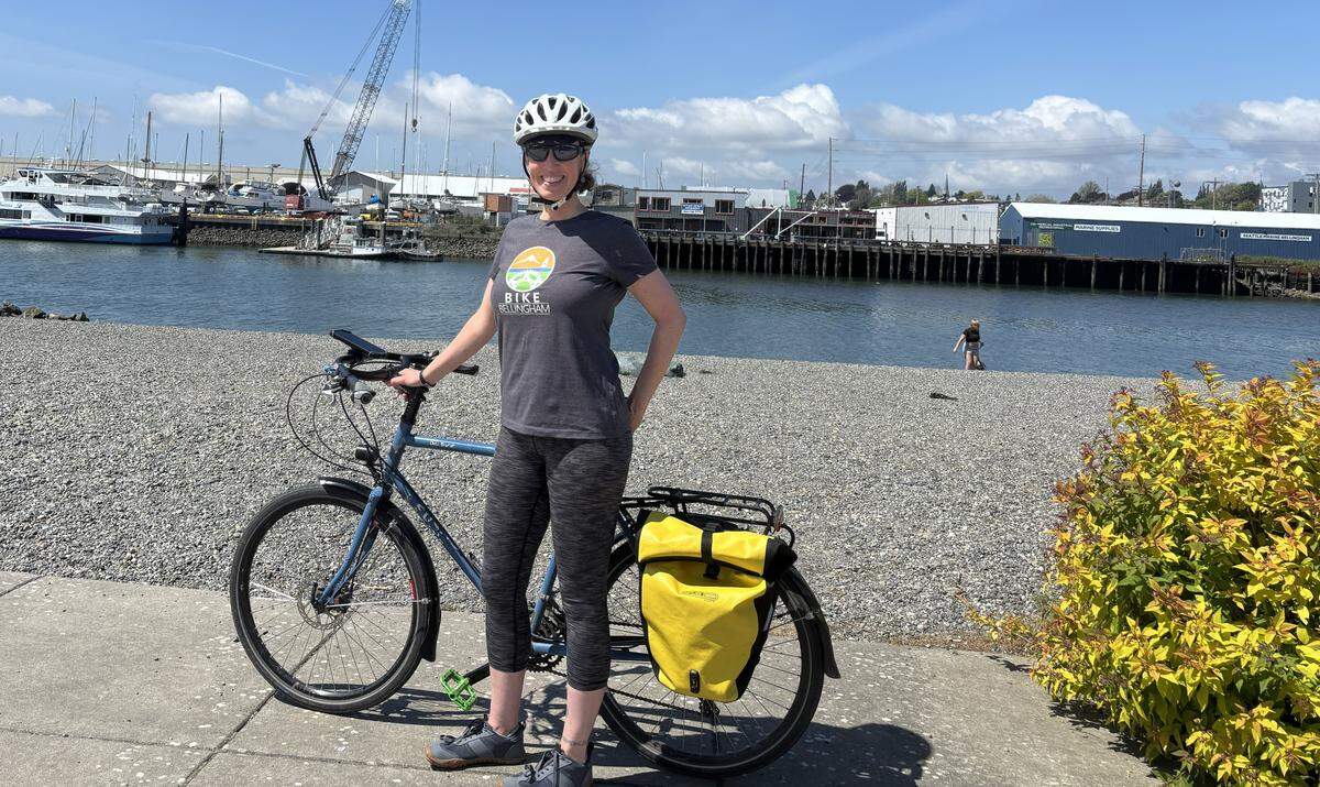 Sarah Burch created the BIKE Bellingham program, which launched in April 2026, to share her love of biking with the Bellingham community.