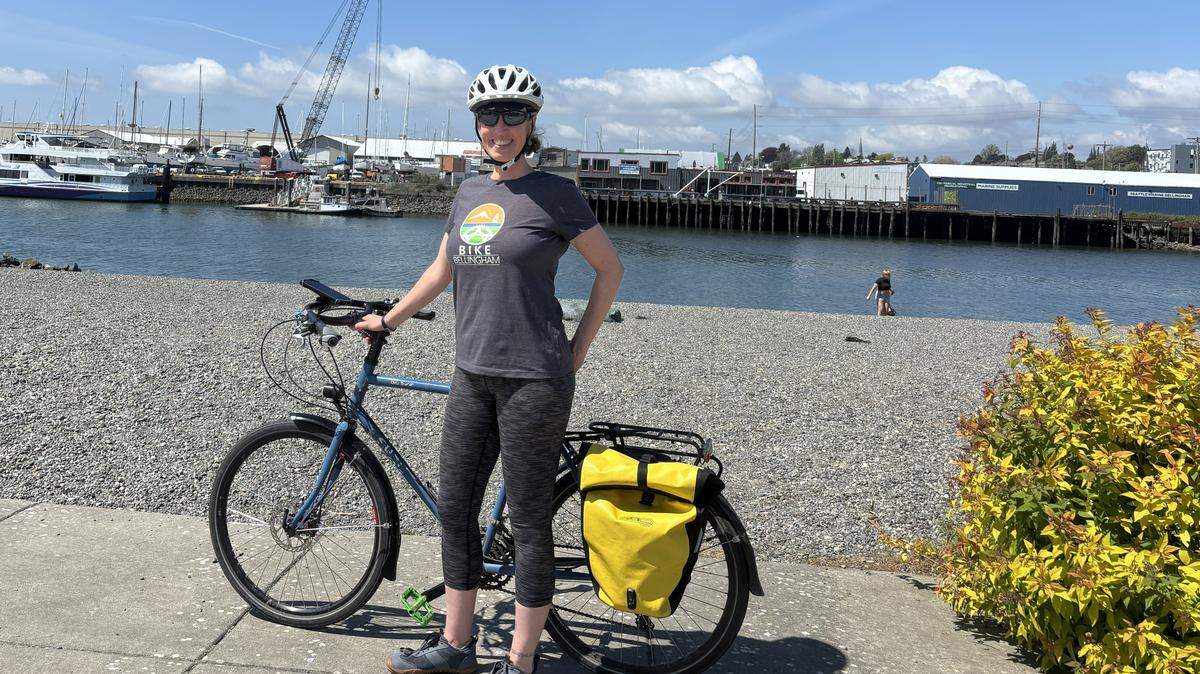 Sarah Burch created the BIKE Bellingham program, which launched in April 2026, to share her love of biking with the Bellingham community.