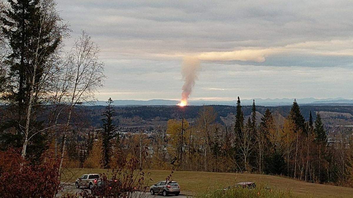 A massive pipeline explosion in October 2018 in British Columbia briefly cut the flow of Canadian natural gas to Washington state.