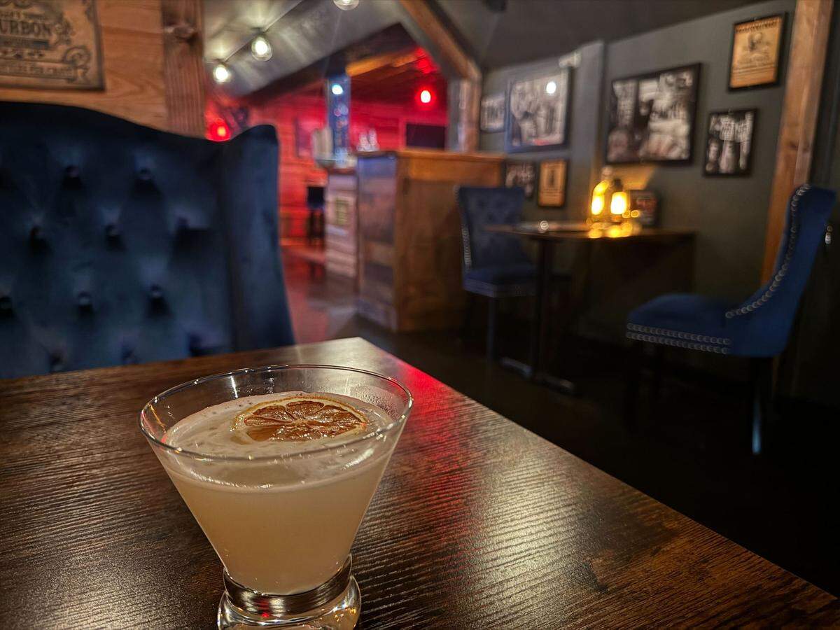 The “After Midnight Martini” at Smuggler’s Tunnel at 429 Peace Portal Drive in Blaine, Wash. on Friday, July 12, 2024.