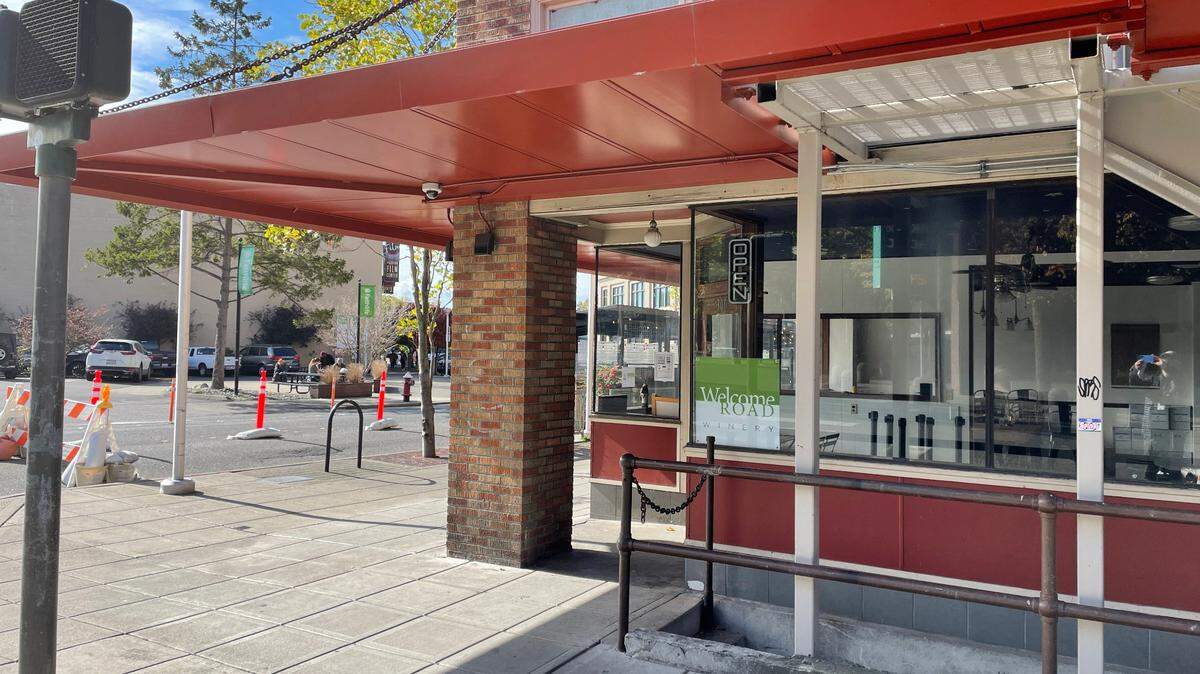 The former Black Drop Coffeehouse space in downtown Bellingham will be home to Welcome Road Winery, which also has a storefront in Seattle.