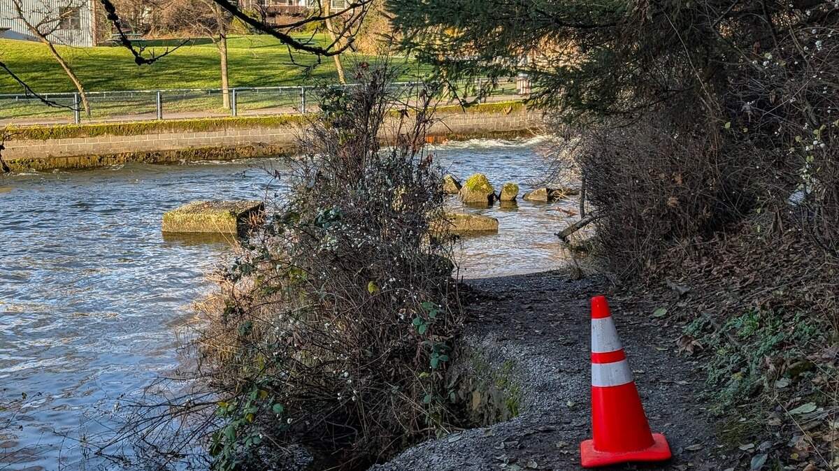 Bellingham Parks and Recreation Department announced  it will permanently close a trail along Whatcom Creek.
