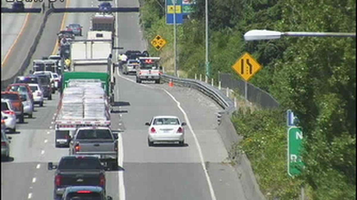 Emergency units are responding Friday afternoon to the report of a traffic collision near the Iowa Street exit of northbound Interstate 5 through Bellingham. Traffic is beginning to back up.