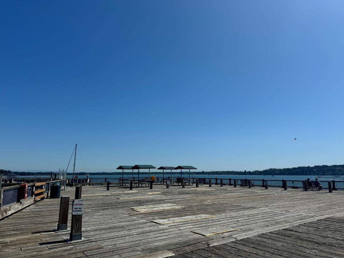 Jorgensen Pier, also known as Blaine Public Pier on Friday, July 12, 2024 at 285 Marine Drive in Blaine, Wash.