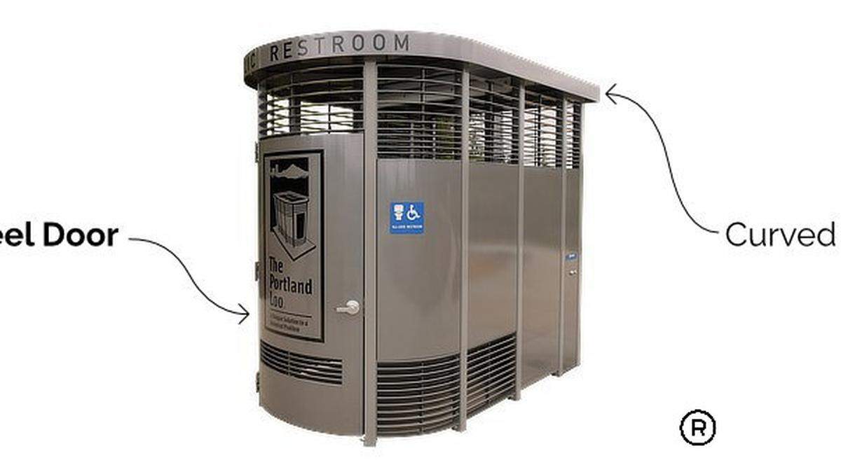 The Portland Loo was developed by the city of Portland, Ore., as a way to install public restrooms that were easy to maintain and keep crime-free.