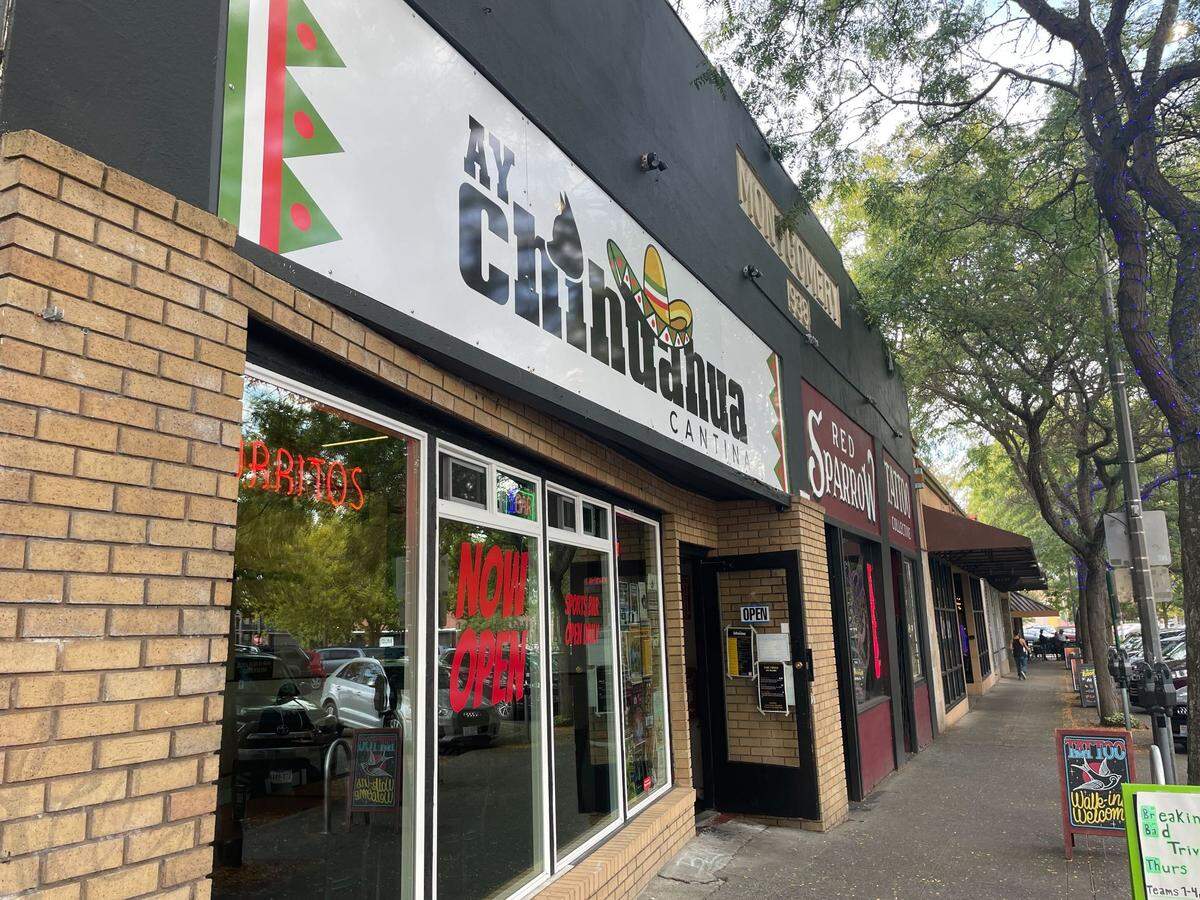 The former Ay Chihuahua Cantina at 1415 Railroad Ave. in Bellingham, pictured here in 2023.