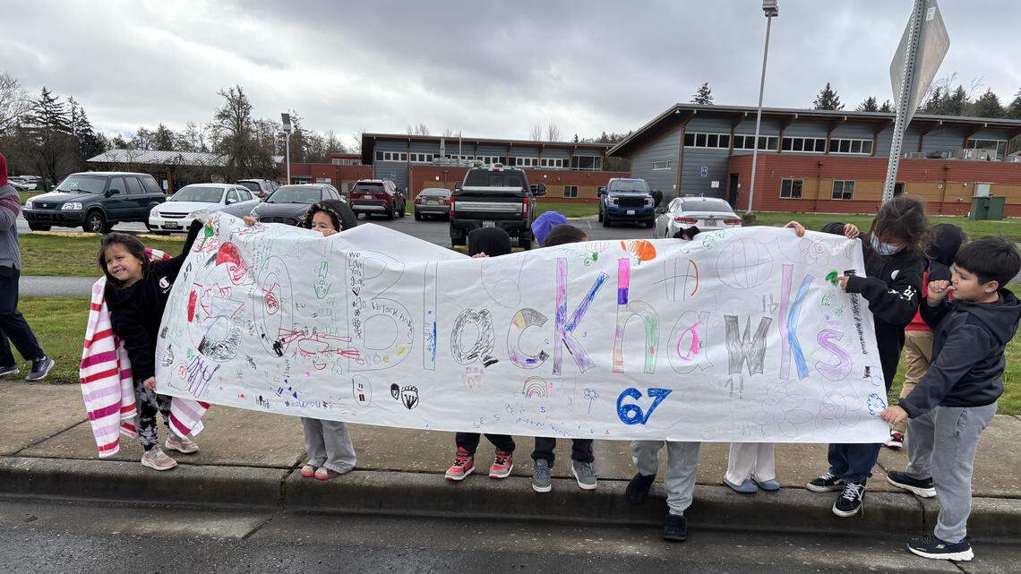Champs again: Lummi Nation parade celebrates wildly successful basketball season