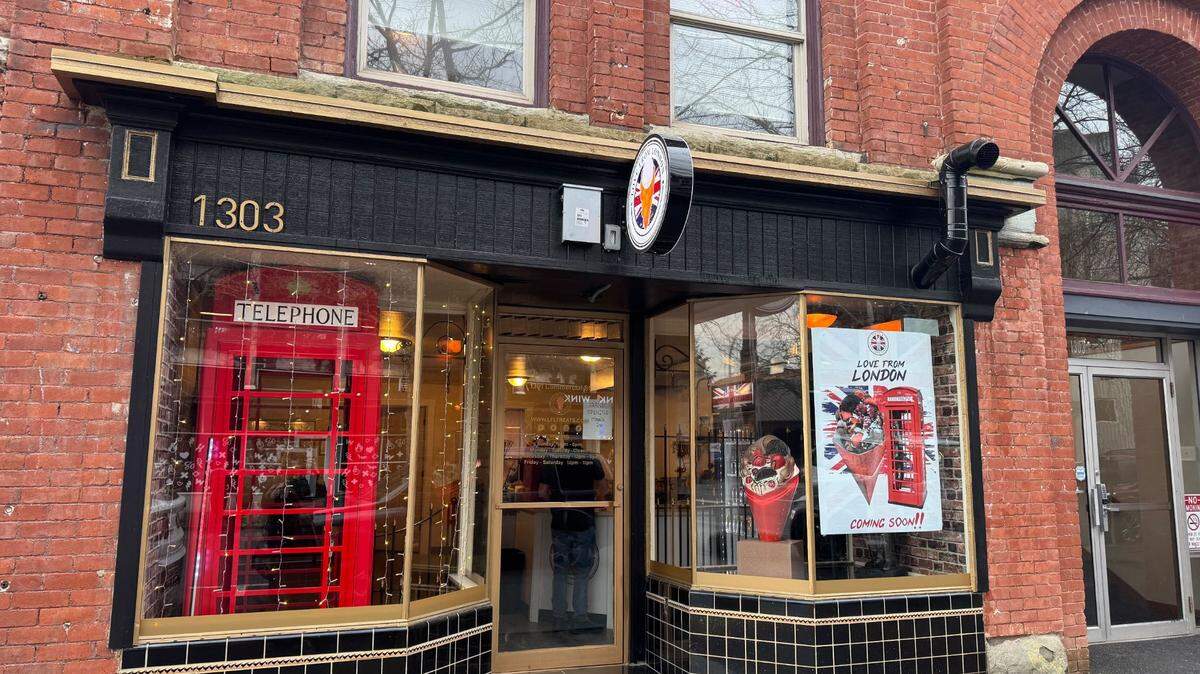 Love From London at 1301 Commercial St. in downtown Bellingham is set to open Saturday, March 1.