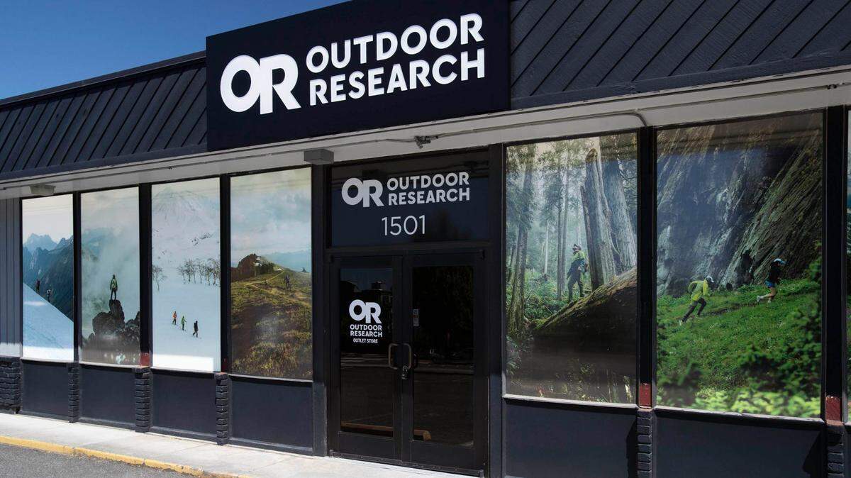 The new Outdoor Research retail store at 1501 12th St. in Bellingham, Wash. 